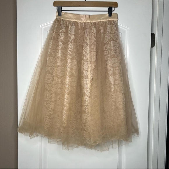 ALEXANDRA GRECCO Aurelie Tulle Skirt size 2 - Picture 5 of 10
